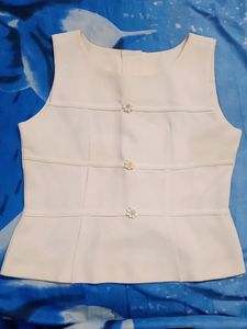 Off White Top Ladies