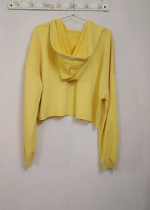 Yellow Hoodie From Shein
