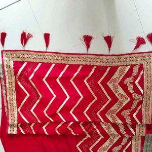 Red Heavy Saree