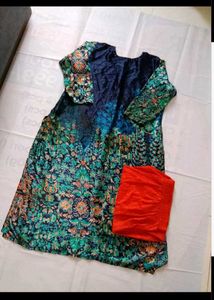 Elegant Printed Kurta ( only)