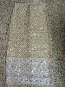 Embellished Net Fabric Salwar Material
