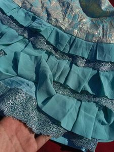 Cottage Core Vibes Blue Dress❄️