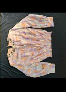 Savana Korean Stylish Tie-Dye Top