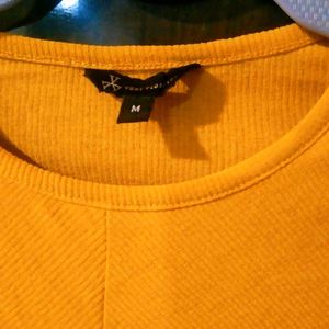 Bodycon Top Of Orange Colour