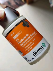1% hyaluronic acid sunscreen serum/spf50