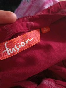 A Kurti From Fusion Brand Size L