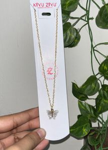 Butterfly Pendant Necklace