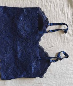 Women Lightly Padded Floral Lace Bralette Set Of 4