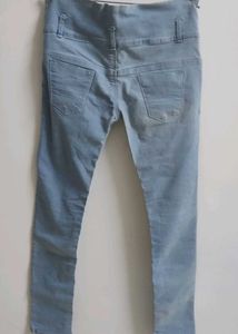Light Blue High-Waisted Jeans