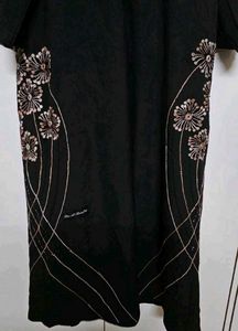 Dubai Embroidery + Embellished Beads Abaya