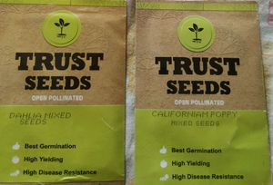 Dahlia And Californiam Poppy Mixed Seeds