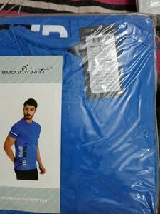 Marca Disati Blue T-Shirt