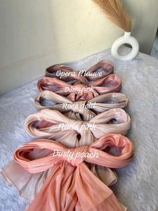 Pink Metallic Bow Hair Accessories