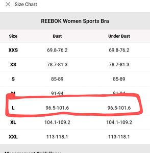 Reebok Lightly Padded Sports Bra