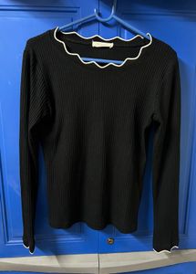 Black Long Sleeve Top