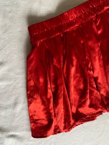 Red Mini Skirt