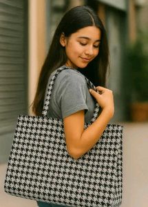 Tote Bag With Free Wallet