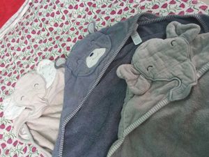3 Hooded Baby Towel