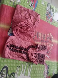 Pink Kurta Set Salwar