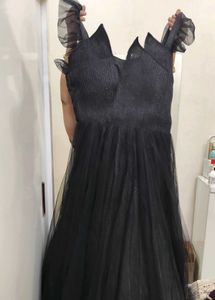 Heavy Evening Gown Shimmer Lining Inside