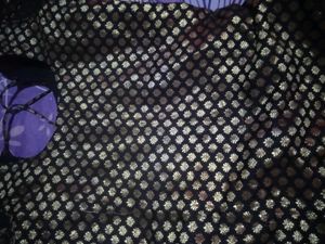 Embroidered Black Blouse