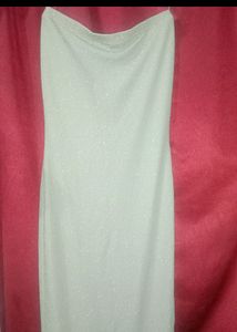 Strapless Bodycon Midi Dress