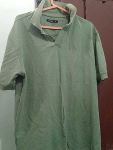 Olive Green Polo T-Shirt