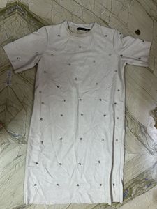 Embellished T-Shirt Dress