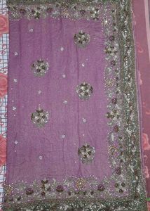 Saree With Stitched Blouse