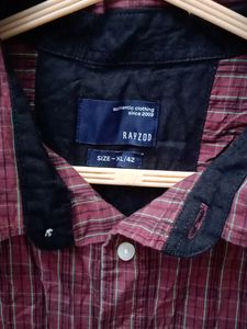 Casual Checked Shirt For Men