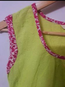 Lime Green Kurta