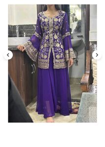 Elegant Purple Embroidered Kurta