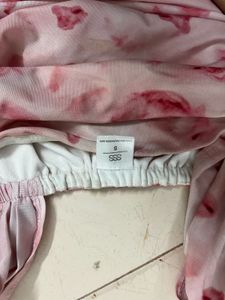 Floral Print Crop Top