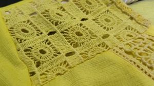 Pinterest Aesthetic Yellow Kurta Top