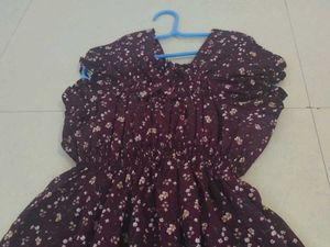Floral Maxi Dress With Capri