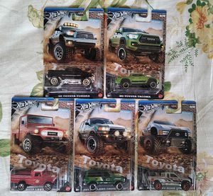Hotwheels Toyota Silver Series Set