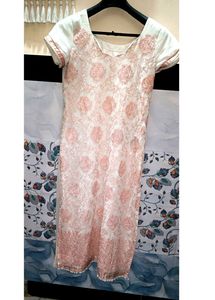 Half white Kurti For Womens