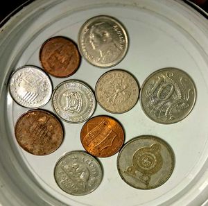 10Coins Of 10Foreign Countrie