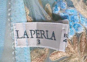 La Perla Blue Slip Dress &amp; Nighty