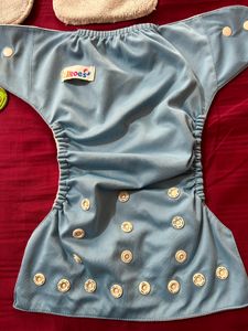 Reusable Cloth Diapers With 2inserts