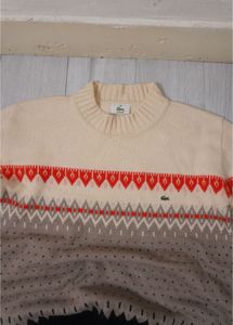 Lacoste Patterned Sweater