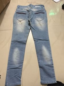 Ripped Light Wash Jeans