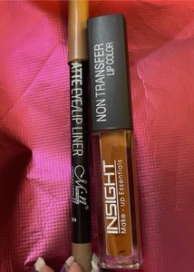 Brown Lipstick &amp; Lip Liner
