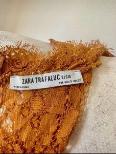 ZARA EMBROIDERED TOP FOR WOMEN