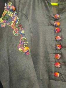 Embroidered gown frock jaipuri 2days Order Availab