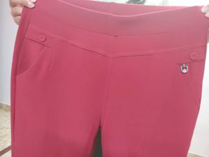 Red Capri Pants
