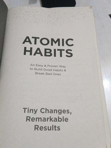 Atomic Habits Book