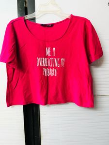 Pink Graphic Tee