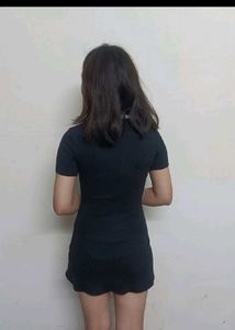 Ripped Tennis Mini Dress