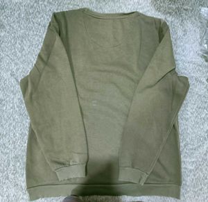 Zudio Khaki Colour Sweatshirt